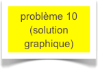 problème 10 (solution graphique)